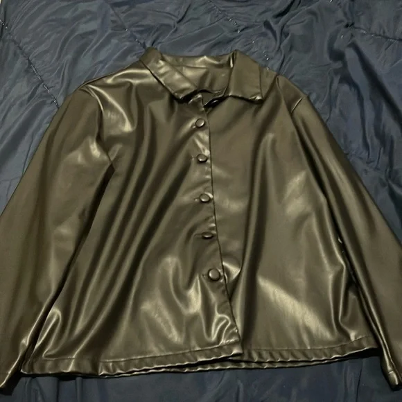 leather jacket - Picture 1 of 2